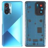 COVER POSTERIORE PER XIAOMI POCO F3 5G (M2012K11AG) BLU ORIGINALE