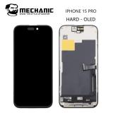 TOUCHSCREEN + DISPLAY OLED DISPLAY COMPLETO PER APPLE IPHONE 15 PRO 6.1 MECHANIC OLED VERSIONE DURA