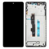 TOUCHSCREEN + DISPLAY AMOLED DISPLAY COMPLETO + FRAME PER XIAOMI REDMI NOTE 13 5G (2312DRAABG 2312DRAABI) NERO ORIGINALE (SERVICE PACK)