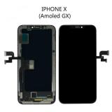 TOUCHSCREEN + DISPLAY LCD DISPLAY COMPLETO PER APPLE IPHONE X 5.8 GX OLED VERSIONE DURA