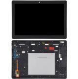 TOUCHSCREEN + DISPLAY LCD COMPLETO + FRAME PER LENOVO TAB M10 TB-X505L TB-X505F NERO ORIGINALE