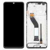 DISPLAY LCD + TOUCHSCREEN DISPLAY COMPLETO + FRAME PER XIAOMI REDMI 14C (2411DRN47C 2409BRN2CY)  NERO ORIGINALE