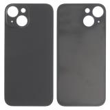 COVER POSTERIORE DI VETRO (BIG HOLE) PER APPLE IPHONE 15 6.1 NERO