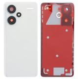 COVER POSTERIORE PER XIAOMI REDMI NOTE 13 PRO+ 5G (23090RA98C 23090RA98G 23090RA98I) BIANCO ORIGINALE