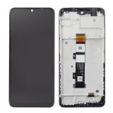 DISPLAY LCD + TOUCHSCREEN DISPLAY COMPLETO + FRAME PER MOTOROLA MOTO G22 (XT2231-2) NERO ORIGINALE (SERVICE PACK 5D68C20423)