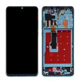 DISPLAY LCD + TOUCHSCREEN DISPLAY COMPLETO + FRAME PER HUAWEI P30 PRO (VOG-L29 VOG-L09) AURORA / VIOLA ORIGINALE