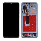 DISPLAY LCD + TOUCHSCREEN DISPLAY COMPLETO + FRAME PER HUAWEI P30 PRO (VOG-L29 VOG-L09) BLU ORIGINALE