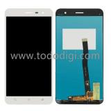 TOUCHSCREEN + DISPLAY LCD DISPLAY COMPLETO SENZA FRAME PER ASUS ZENFONE 3 5.5 ZE552KL Z012DA Z012S BIANCO