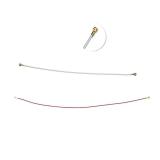 SET 2 ANTENNA PER SAMSUNG GALAXY S20 FE G780F (ROSSO 124MM / BIANCO 118MM)