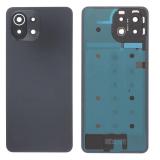 COVER POSTERIORE PER XIAOMI MI 11 LITE 5G (M2101K9G) / MI 11 LITE 5G NE NERO