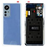 COVER POSTERIORE PER XIAOMI 12 (2201123G 2201123C) / XIAOMI 12X (2112123AC 2112123AG) BLU ORIGINALE